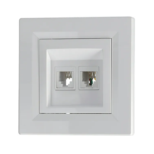 پریز تلفن RJ11 (دوفیش) اسفورا asfora