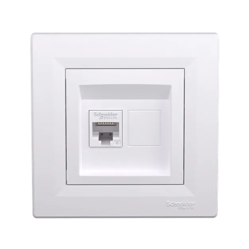 سوکت شبکه RJ45 (تک سوکت) CAT6 -UTP اسفورا asfora